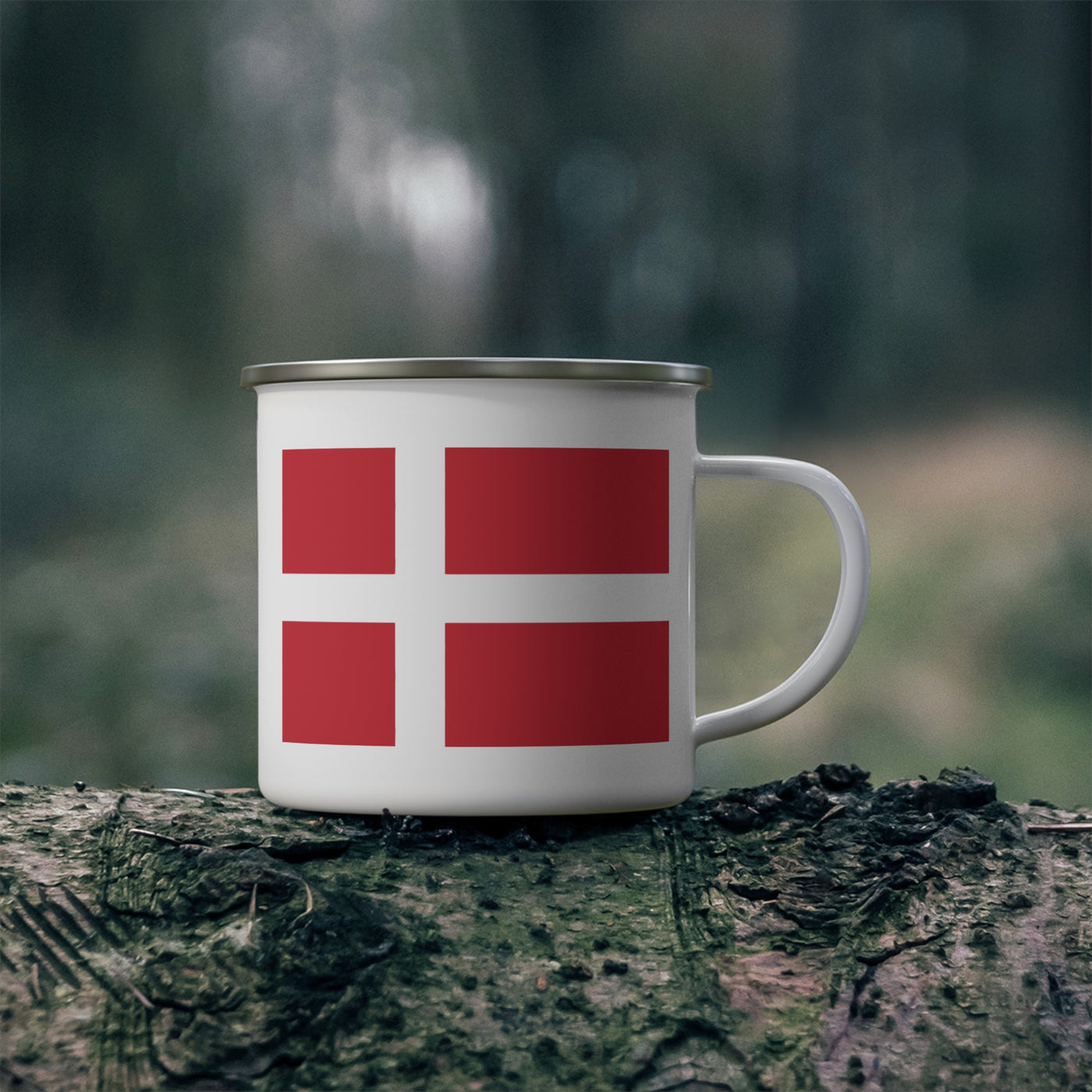 Danish Flag Camping Mug