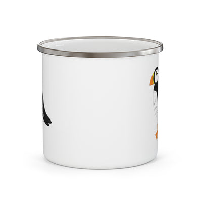 Icelandic Puffin Camping Mug