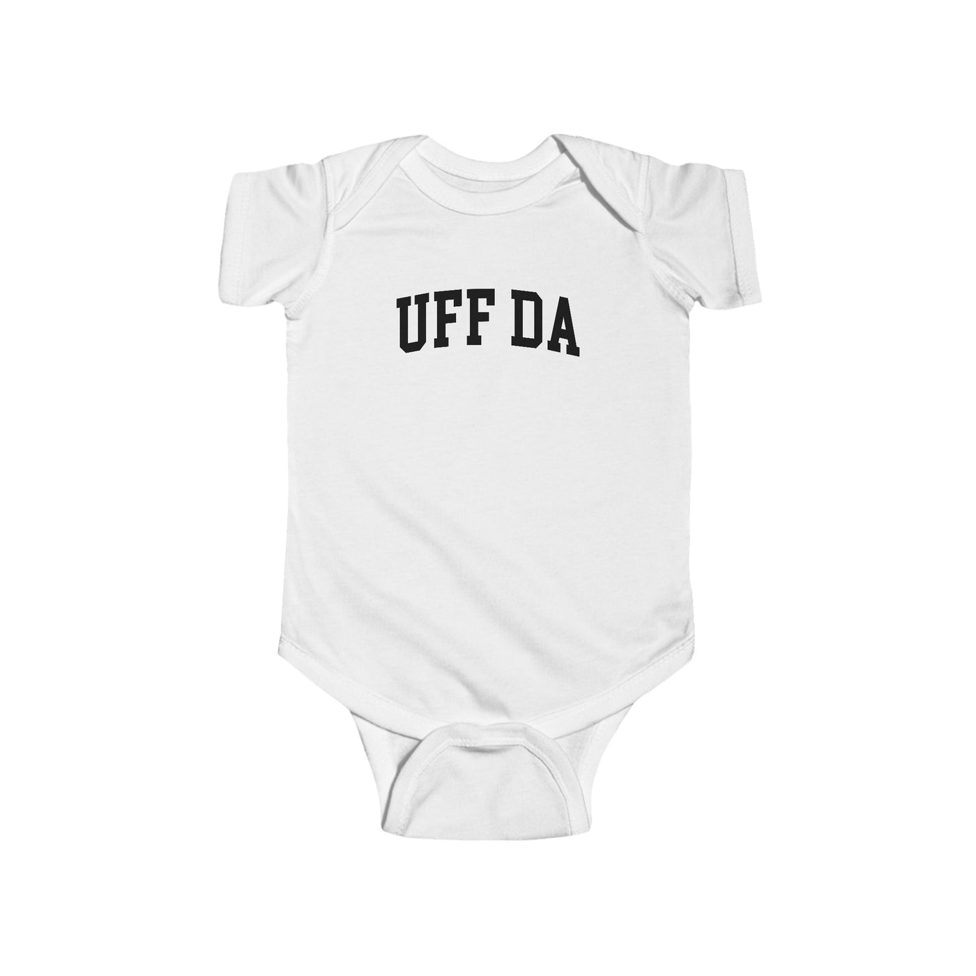 Uff Da University Baby Bodysuit