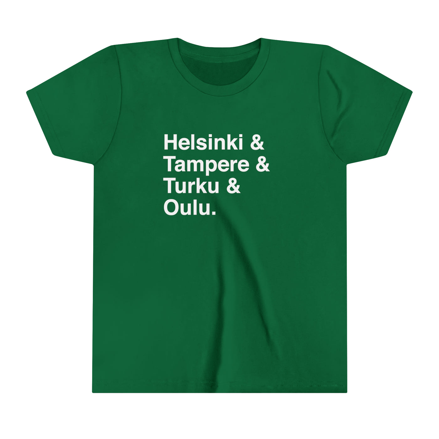 Cities Of Finland Kids T-Shirt
