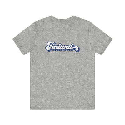 Retro Finland Unisex T-Shirt - Scandinavian Design Studio