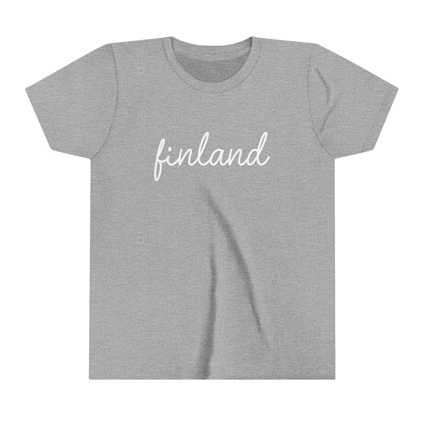 Finland Script Kids T-Shirt