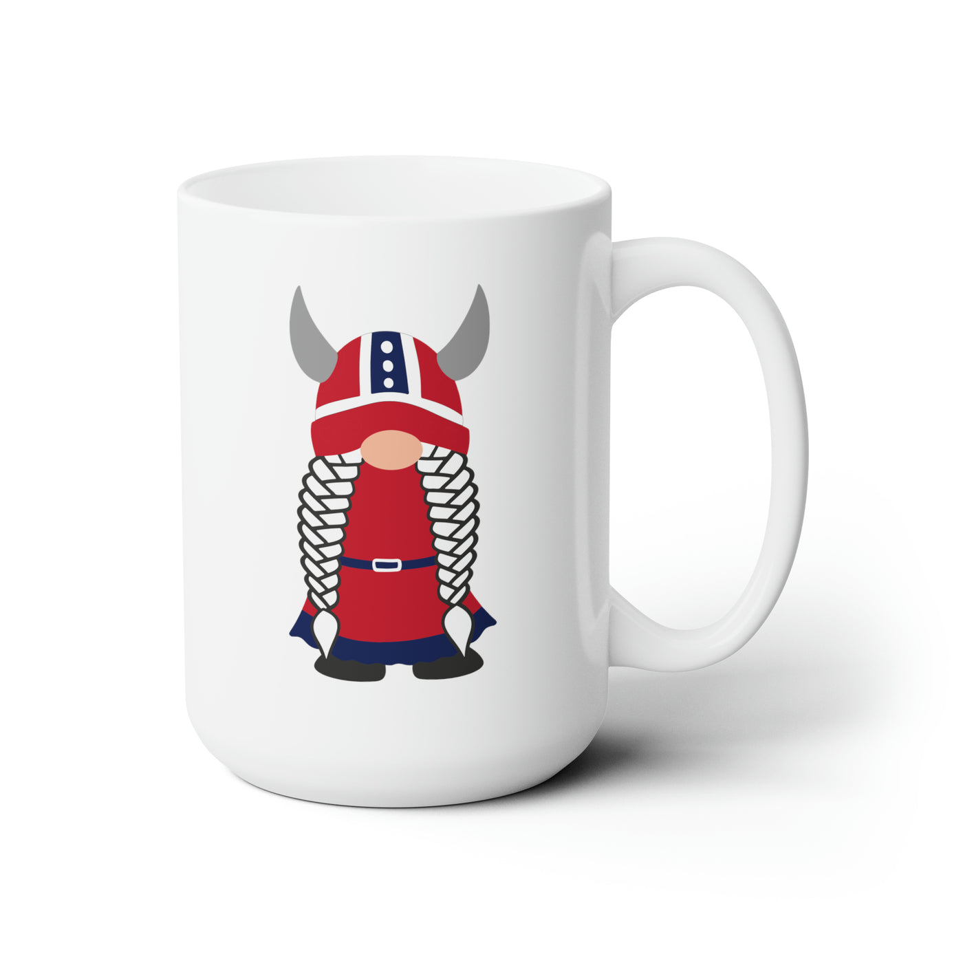 Norwegian Viking Girl Gnome Mug
