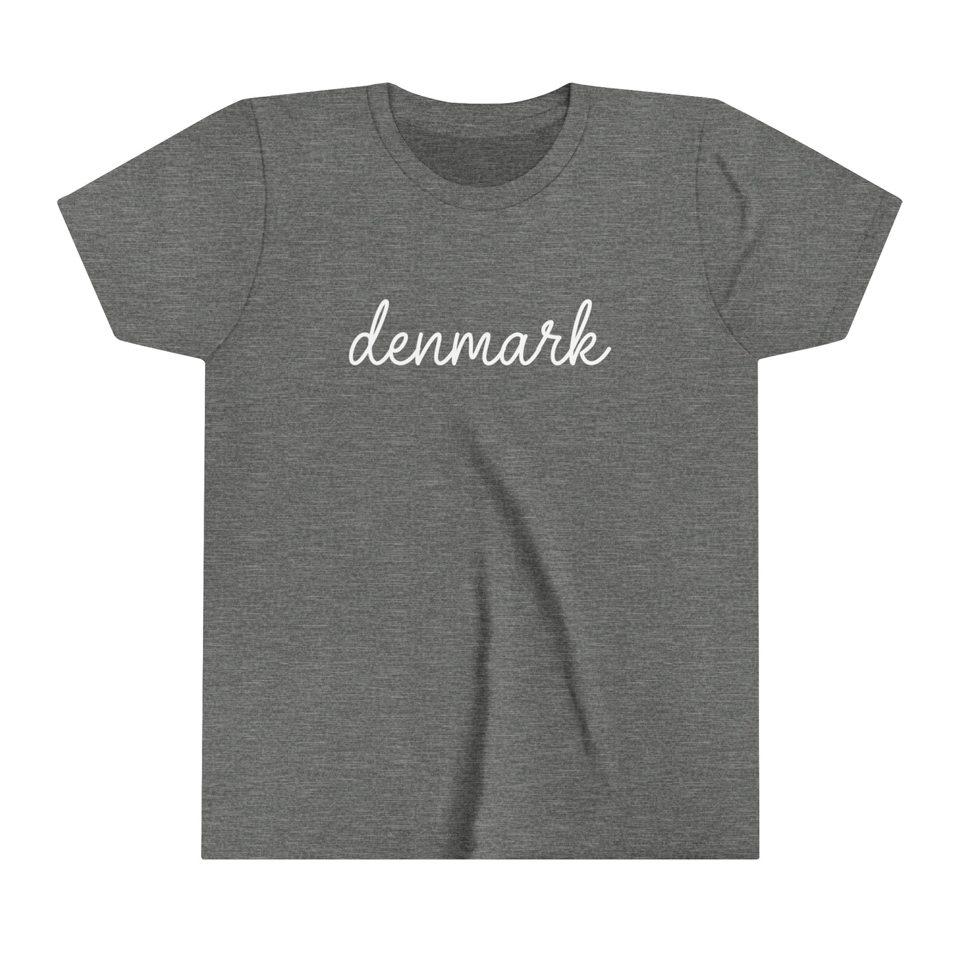 Denmark Script Kids T-Shirt