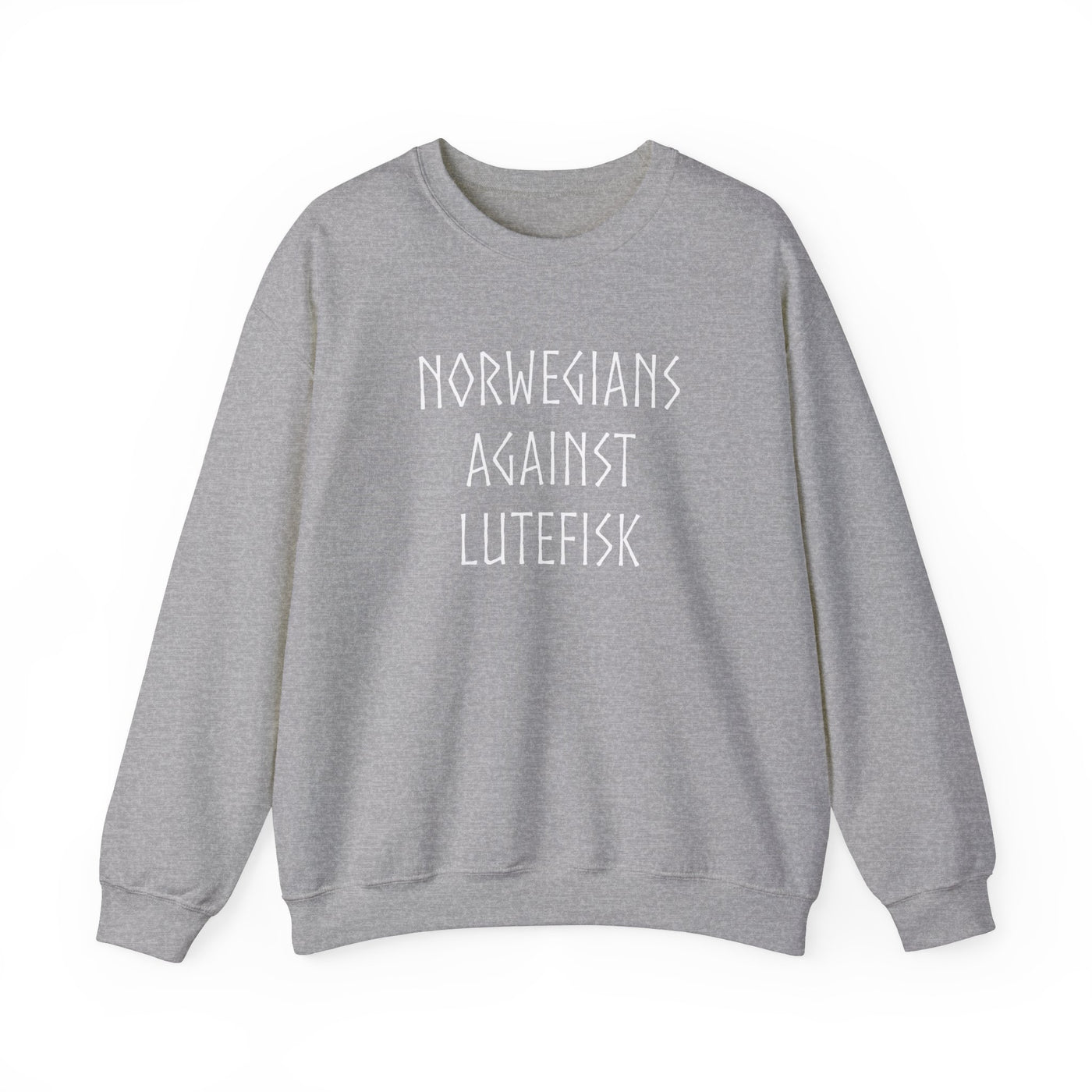 Norwegians Against Lutefisk Sweatshirt