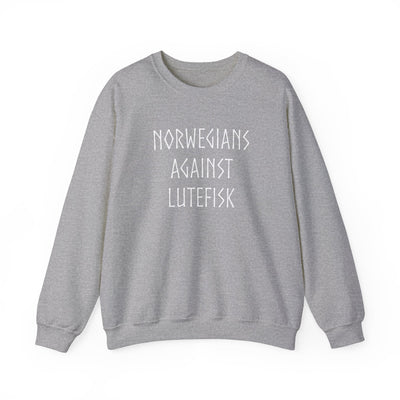 Norwegians Against Lutefisk Sweatshirt