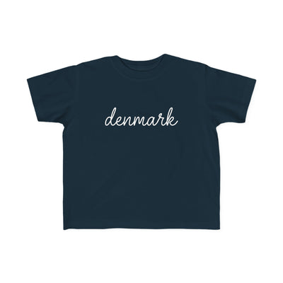 Denmark Script Toddler Tee