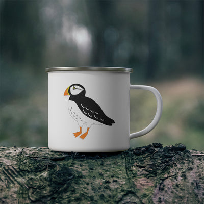 Icelandic Puffin Camping Mug