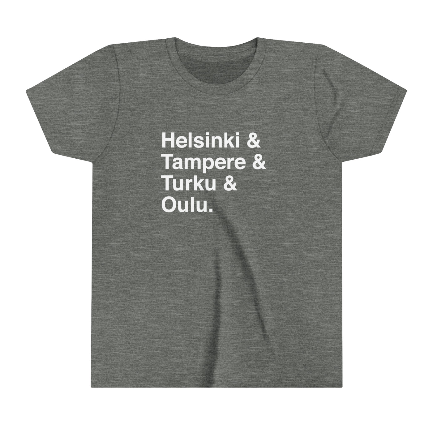 Cities Of Finland Kids T-Shirt