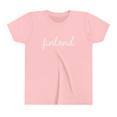 Finland Script Kids T-Shirt