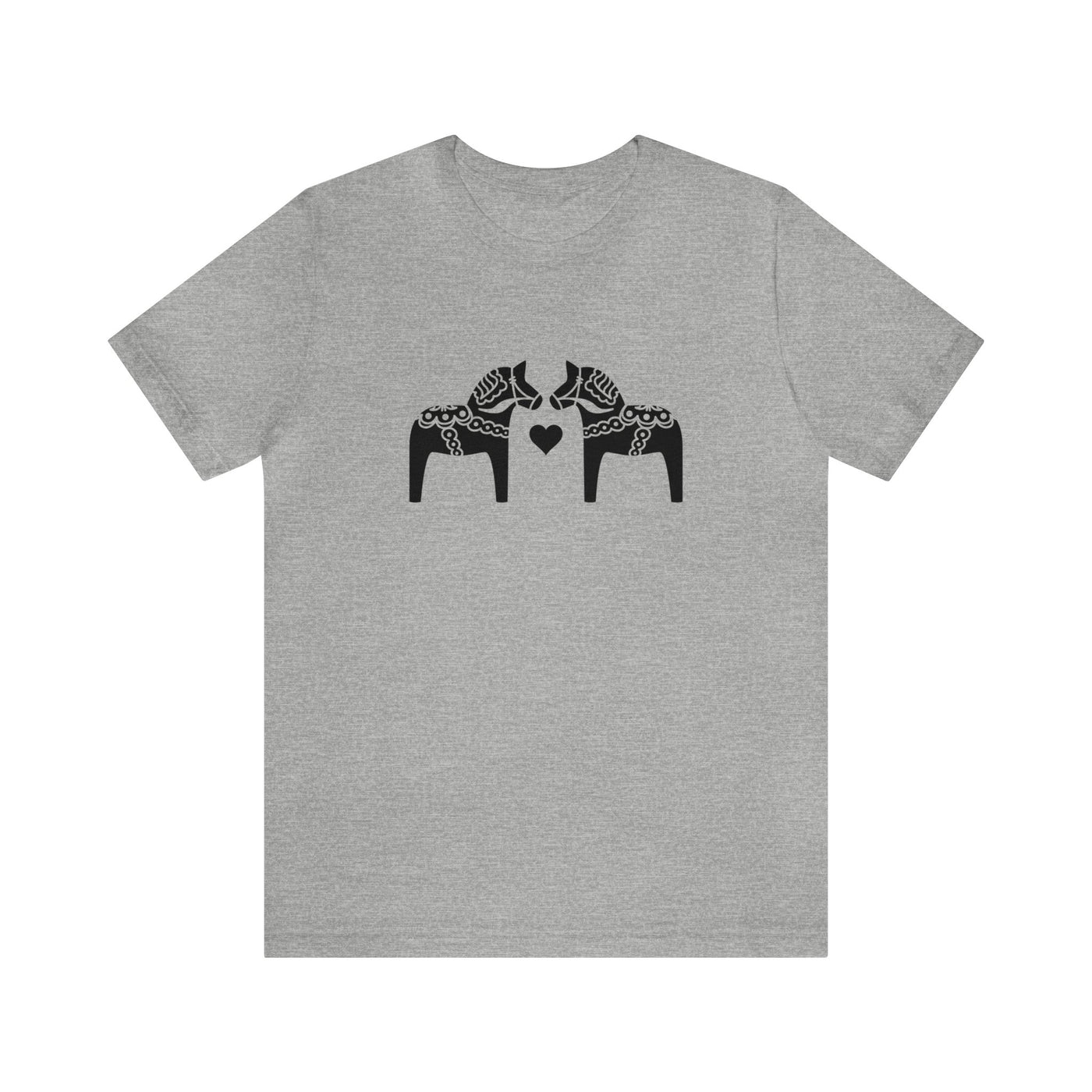 Dala Horse Unisex T-Shirt - Scandinavian Design Studio