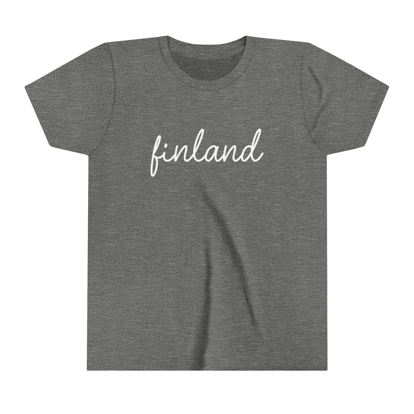 Finland Script Kids T-Shirt