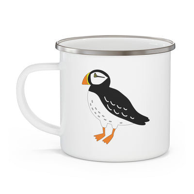 Icelandic Puffin Camping Mug