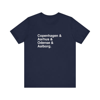Cities Of Denmark Unisex T-Shirt