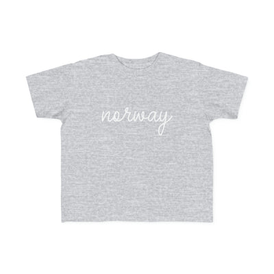 Norway Script Toddler Tee