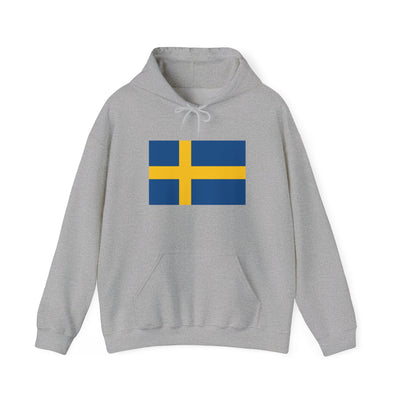 Swedish Flag Hooded Sweatshirt