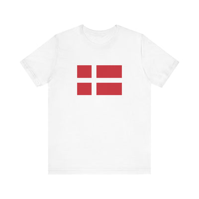 Danish Flag Unisex T-Shirt - Scandinavian Design Studio