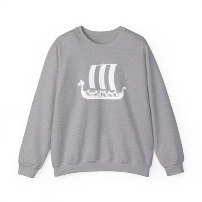Viking Ship Sweatshirt - Scandinavian Design Studio