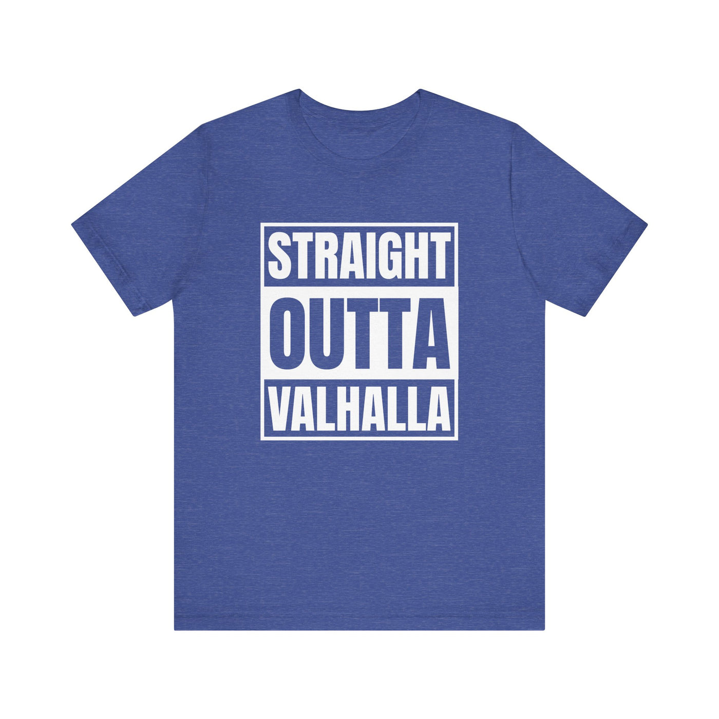 Straight Outta Valhalla Unisex T-Shirt - Scandinavian Design Studio