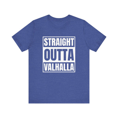 Straight Outta Valhalla Unisex T-Shirt - Scandinavian Design Studio