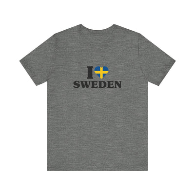 I Love Sweden Unisex T-Shirt