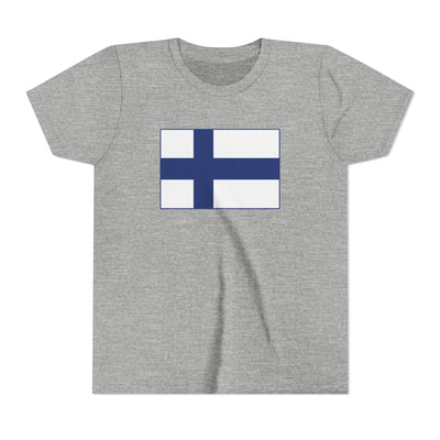 Finnish Flag Kids T-Shirt
