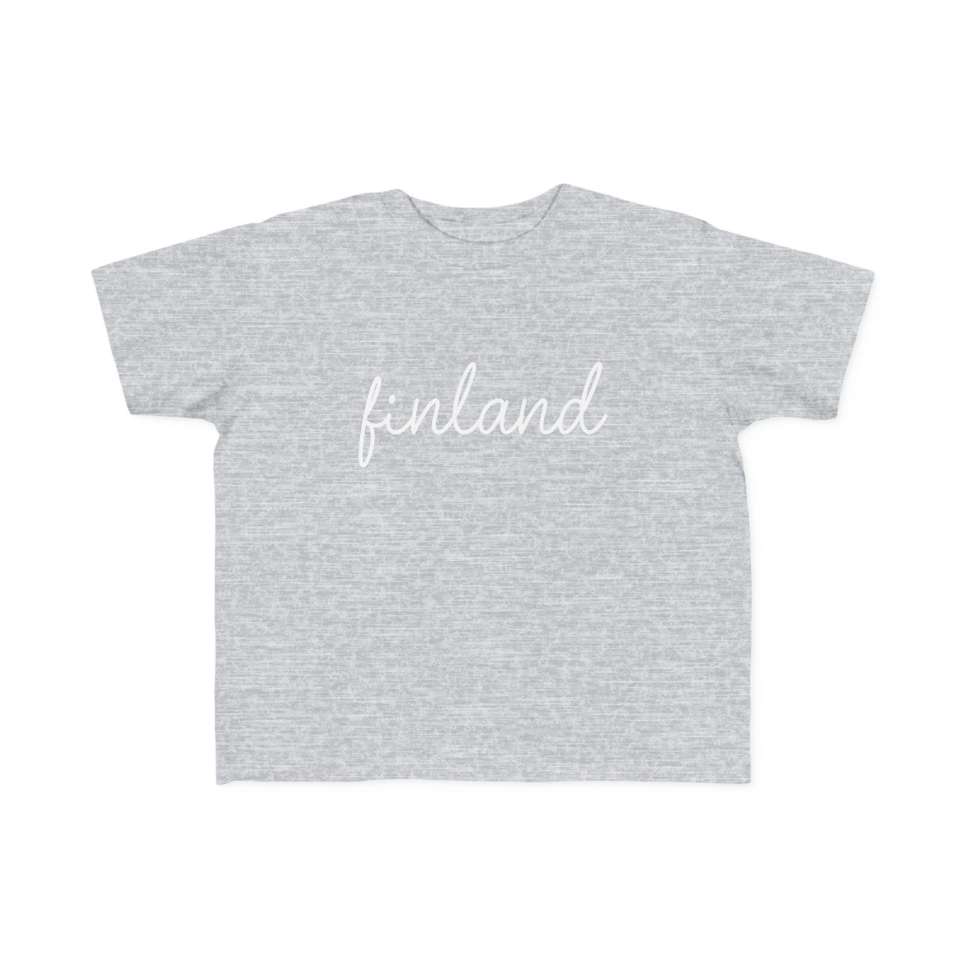 Finland Script Toddler Tee