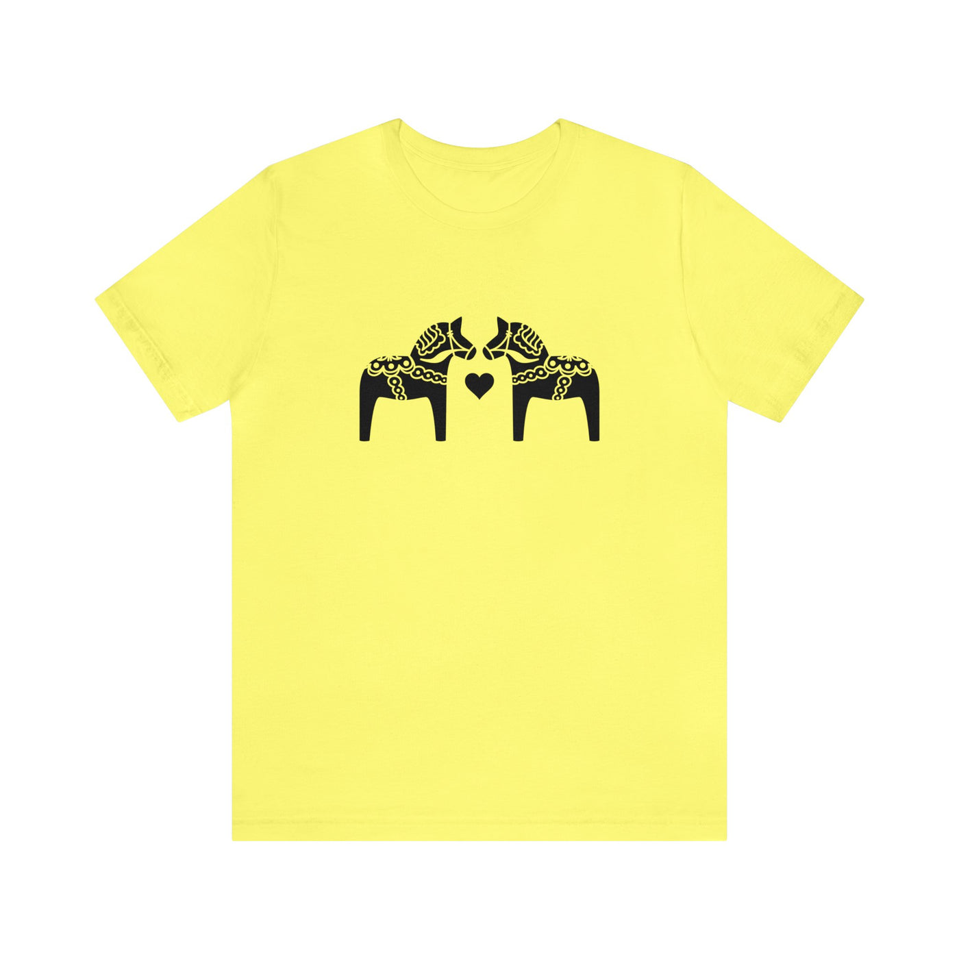 Dala Horse Unisex T-Shirt - Scandinavian Design Studio