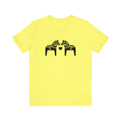 Dala Horse Unisex T-Shirt - Scandinavian Design Studio