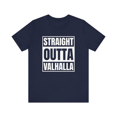 Straight Outta Valhalla Unisex T-Shirt - Scandinavian Design Studio