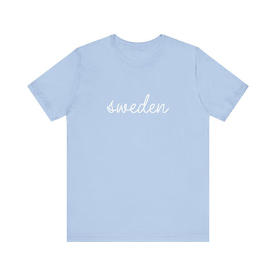 Sweden Script Unisex T-Shirt
