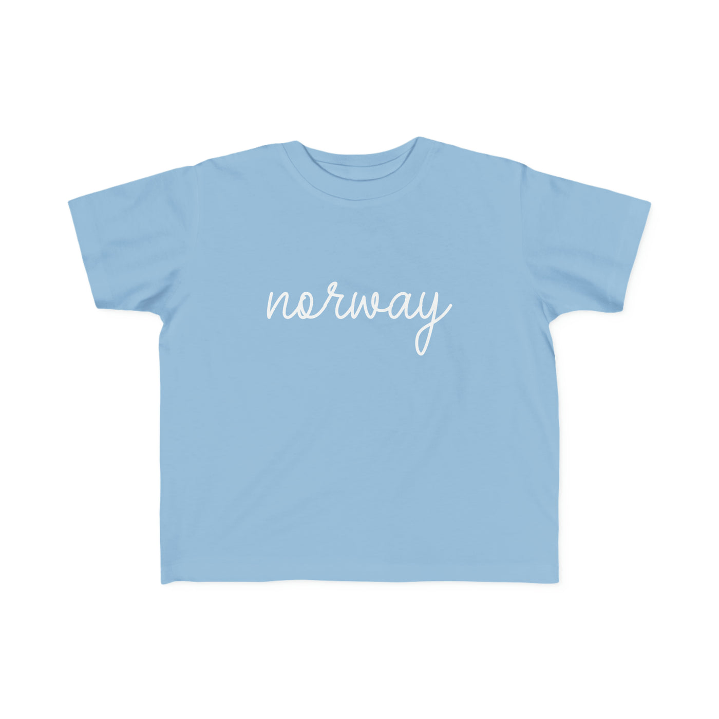 Norway Script Toddler Tee