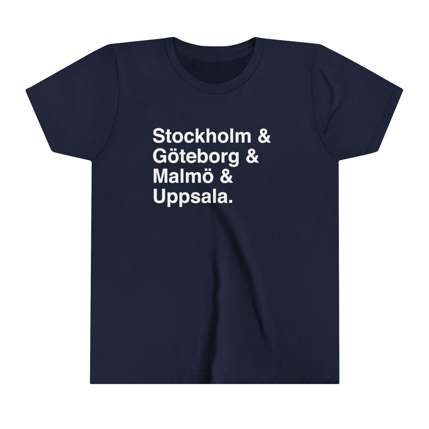 Cities Of Sweden Kids T-Shirt
