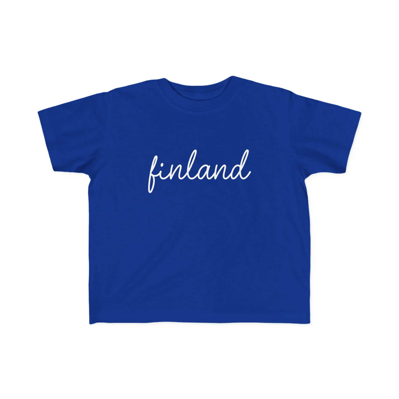 Finland Script Toddler Tee