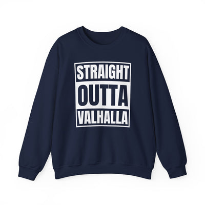 Straight Outta Valhalla Sweatshirt - Scandinavian Design Studio