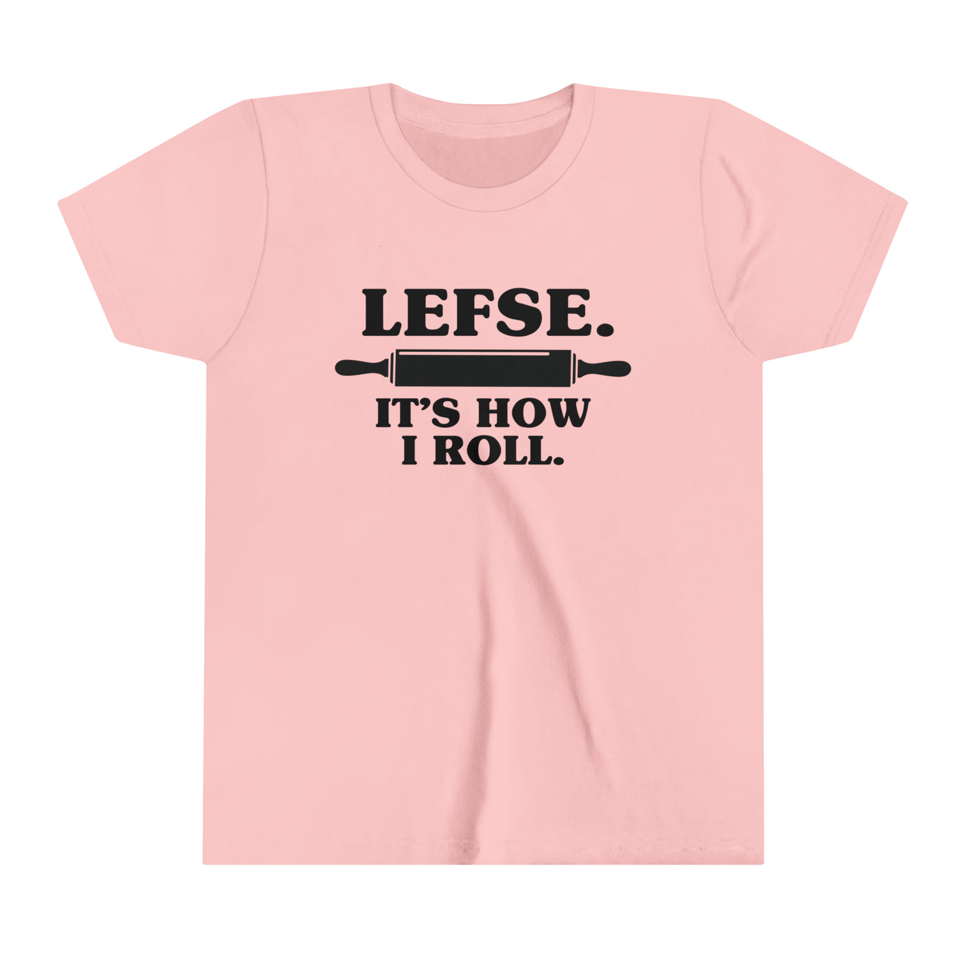 Lefse It's How I Roll Kids T-Shirt