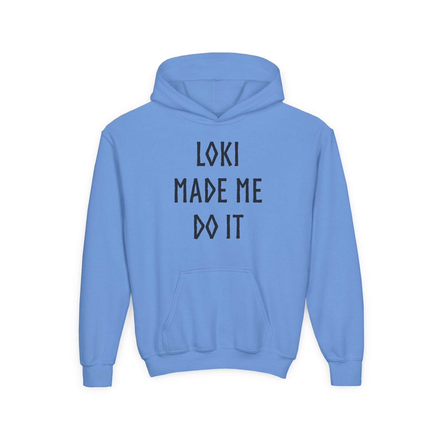 Loki Made Me Do It Kids Hoodie
