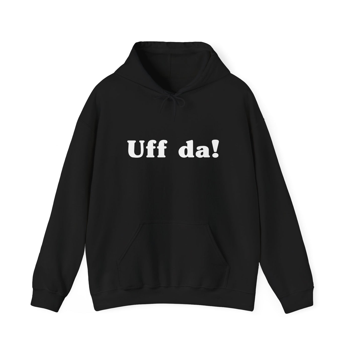 Uff Da Hooded Sweatshirt - Scandinavian Design Studio