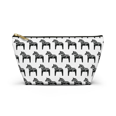 Dala Horse Print Makeup Bag