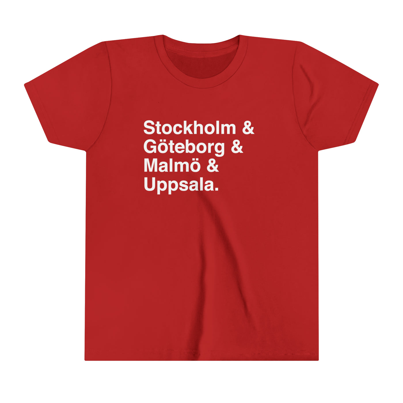 Cities Of Sweden Kids T-Shirt