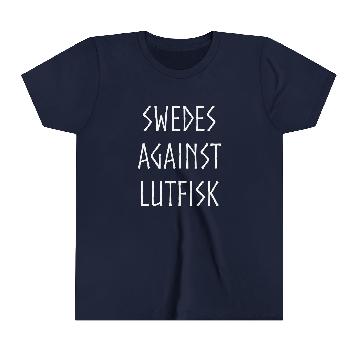 Swedes Against Lutfisk Kids T-Shirt