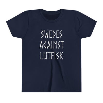 Swedes Against Lutfisk Kids T-Shirt