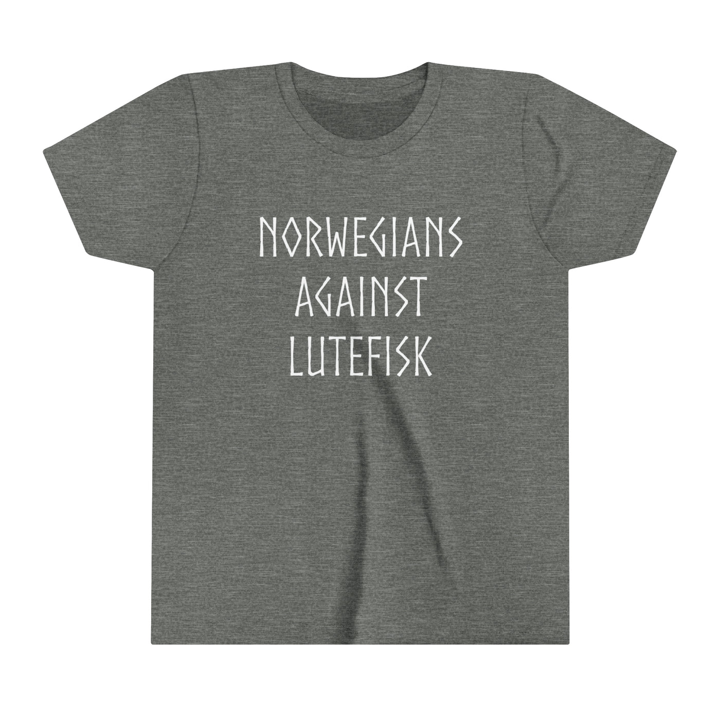 Norwegians Against Lutefisk Kids T-Shirt