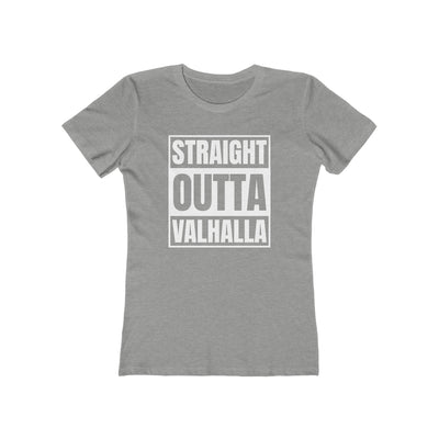 Straight Out Of Valhalla Women's Fit T-Shirt - Scandinavian Design Studio