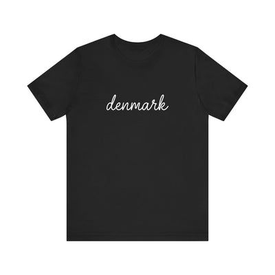 Denmark Script Unisex T-Shirt