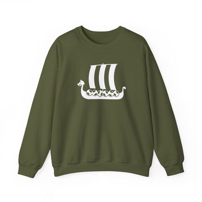 Viking Ship Sweatshirt - Scandinavian Design Studio