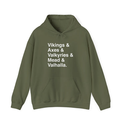 Viking Life Hooded Sweatshirt
