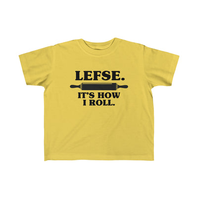 Lefse It's How I Roll Toddler Tee