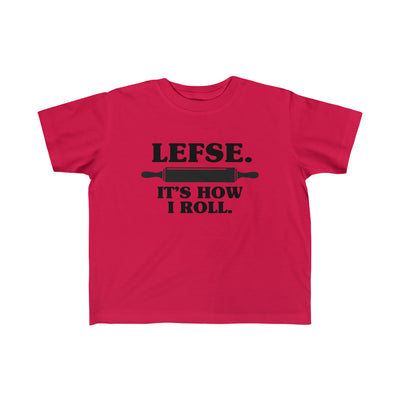 Lefse It's How I Roll Toddler Tee