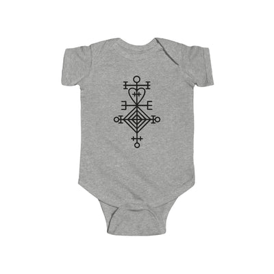 Ástarstafur Icelandic Love Stave Baby Bodysuit